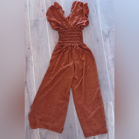 Rust Jumpsuit by Max Studio - Picture 2 of 8
